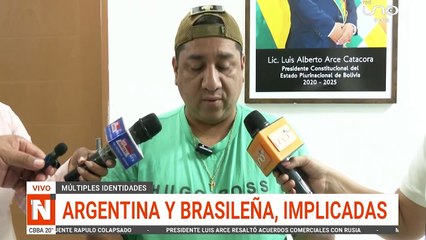 dos extranjeras aprehendidas