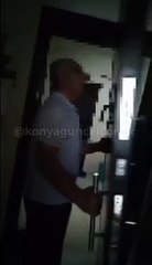 Kanser hastası kiracısının evini basıp, kapısını sökerek götürmeye çalıştı