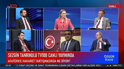 Kahraman Mehmetçik’e dil uzan Sezgin Tanrıkulu’na tv100 moderatörü Özgen'den sert tepki