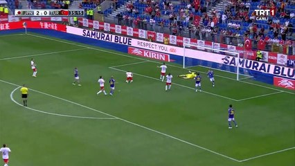 Japonya Türkiye maçında 'TFF istifa' tezahüratları