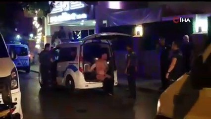 Rus turist polisleri canından bezdirdi. Sokak ortasında kendini yere atıp bağırdı