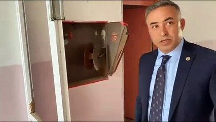 Şehidin ismi verilen okul çürümeye terk edildi