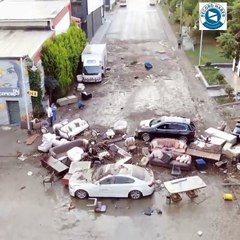 İkitelli'de yüzlerce iş yeri kullanılmaz hale geldi. Gün ağardı tablo ortaya çıktı