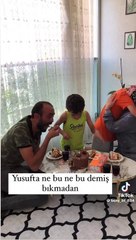 Babası oğluna hiç beklemediği bir anda sürpriz yapınca ortaya bu görüntüler çıktı