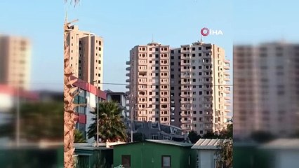 16 katlı rezidans 8 saniye yıkıldı