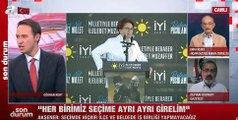 A Haber Akşener'in açıklamalarını canlı olarak yayınladı. Hayırdır İnşallah