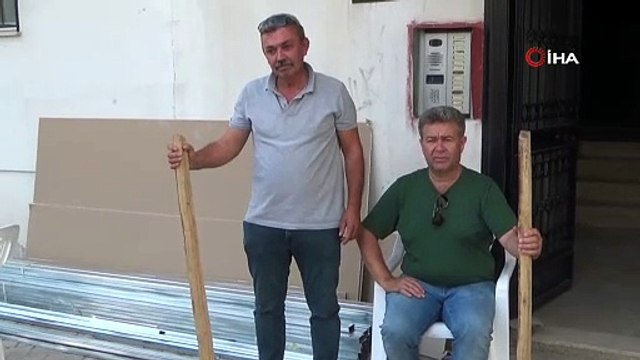 Sopalı yangın nöbeti. Apartmanda bir haftada 8 yangın çıkınca