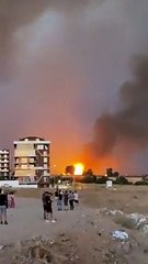 Çanakkale'de alevler Devlet Hastanesi'nin çok yakınına ulaştı