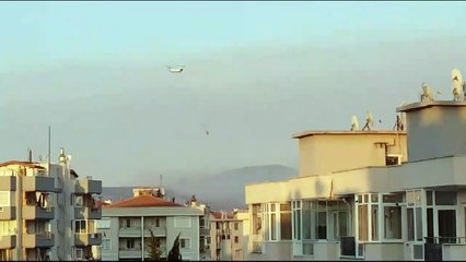 Çanakkale'de büyük yangın! Kent merkezinden ilk görüntüler geldi
