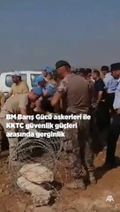BM Barış Gücü askerleri 8 KKTC polisini yaraladı