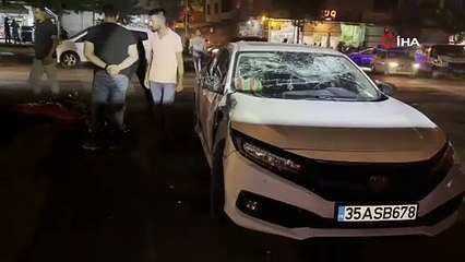 Siverek’te motosiklet ile otomobil çarpıştı