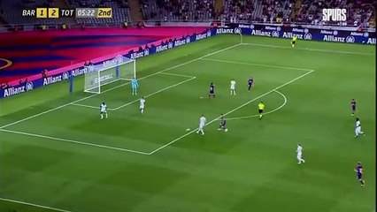 Tottenham Barcelona'yı çılgına çevirdi. Futbolcuların yaptıkları hareket olay oldu