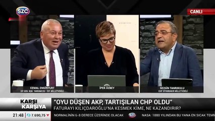 CHP’li ve Demokrat Partili vekiller birbirine girdi. Canlı yayında ‘taban’ gerginliği