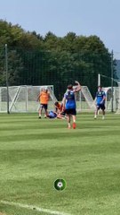 Trabzonspor'da Orsic şoku. Sakatlanıp antrenmanı yarıda bıraktı