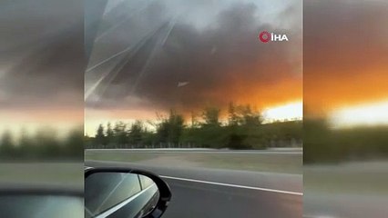 Antalya’da gıda fabrikasında yangın