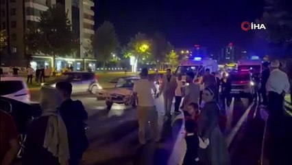 Düğün konvoyunda 3 araç kaza yaptı: 3 yaralı