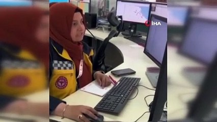 Ambulans helikopter 90 yaşındaki vatandaş için havalandı