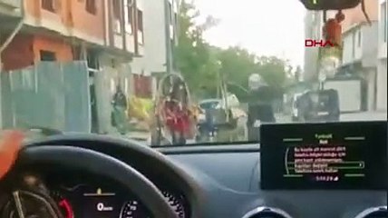 At arabalı hırsızlar inşaatçıların kabusu oldu