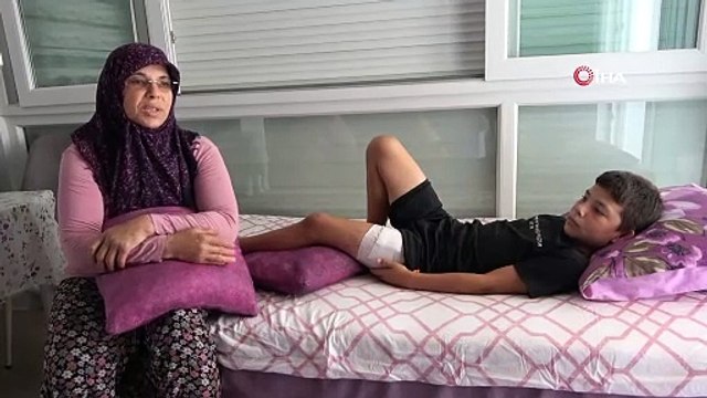 Başıboş köpek dehşeti. 11 yaşındaki çocuğun baldırından et kopardı