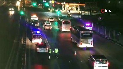 4 aracın karıştığı zincirleme kazada 4 kişi yaralandı