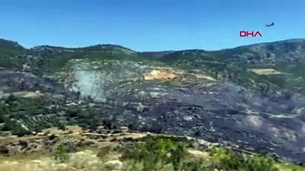 Mersin’deki orman yangını kontrol altına alındı