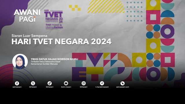 AWANI Pagi: Hari TVET Negara 2024