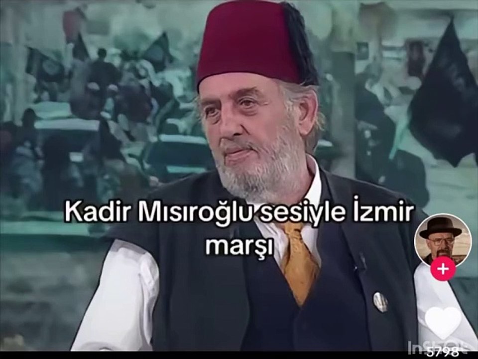 Cumhuriyet ve Atatürk düşmanı Kadir Mısıroğlu'na yapay zekayla İzmir Marşı okuttular. "Keşke Yunan kazansaydı" demişti