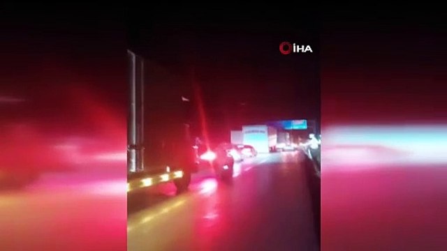 Heyelan nedeniyle kapatılan Anadolu Otoyolu’nun İstanbul istikameti açıldı