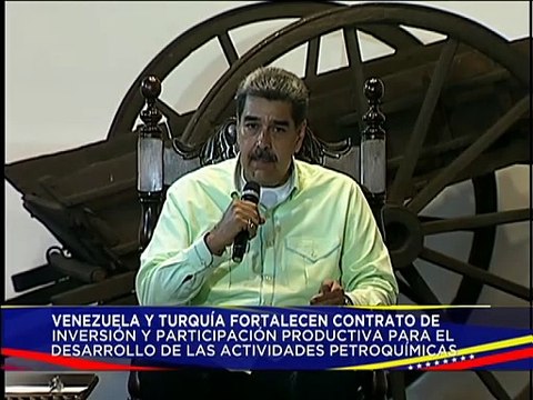 Venezuela y Türkiye firman acuerdos para el desarrollo minero, gasífero y petroquímico