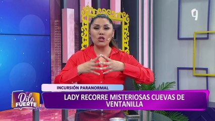 Incursión paranormal en Ventanilla: Lady Guillén se adentró en las Cuevas del Pirata