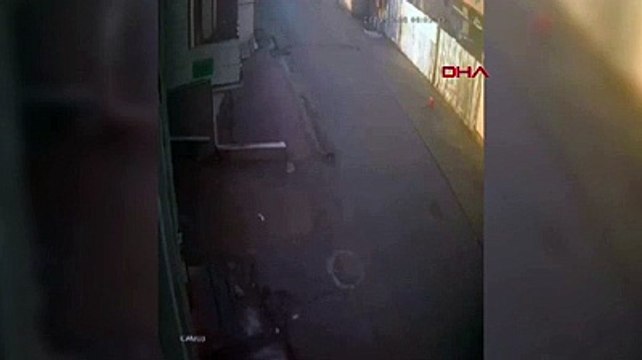 Hem kaza yaptı hem de o kaza anını böyle kaydetti