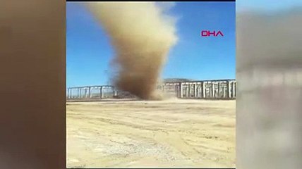 Bitlis'te korkutan hortum