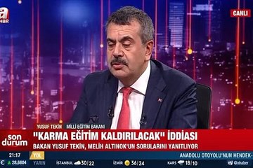Milli Eğitim Bakanı Yusuf'tan karma eğitime karşı hamle