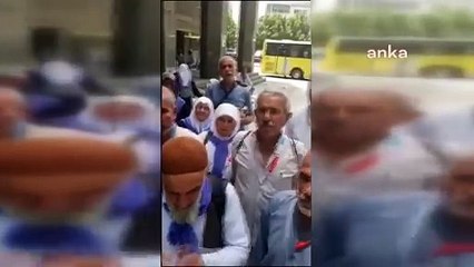 Depremzede hacılar Mekke’de kaldıkları otele isyan etti:  AKP’ye oy verdiğimiz için bize böyle yapıyorlar