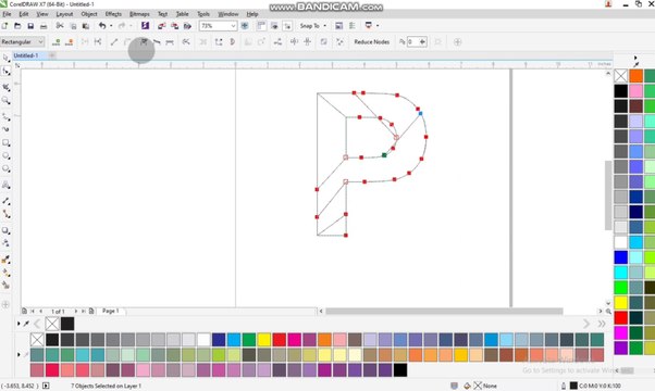 Make P logo design in coreldraw|coreldraw design|coreldraw tutorial|coreldraw tips and tricks|coreldraw me design kaise banaye