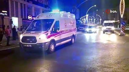 Yolun karşısına geçmek isteyen kadına otomobil çarptı