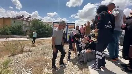 Elazığ’da bir araç şarampole yuvarlandı: 5 yaralı