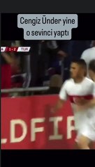 Cengiz Ünder golünü attı, yine aynı sevinci yaptı