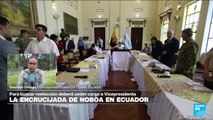 Informe desde Quito: tensiones entre el presidente de Ecuador y su vicepresidenta