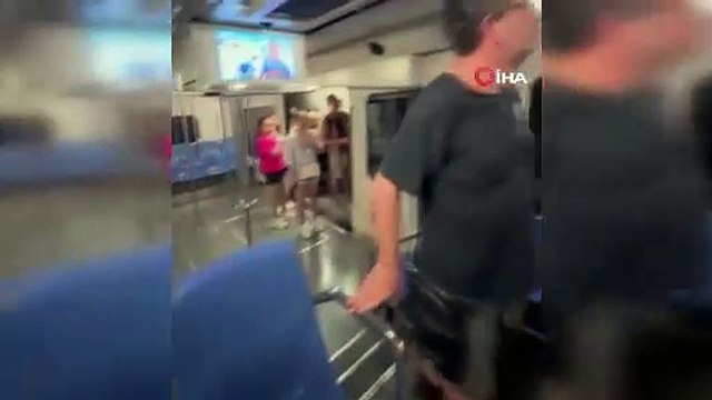 Taksim-Kabataş Füniküler Hattı'nda panik