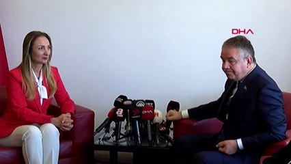 AKP ve CHP'nin bayramlaşma töreninde gergin anlar. Konu seçime gelince olanlar oldu