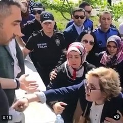 Hani Kılıçdaroğlu geldiğinde camilerimizde namaz kılamayacaktık. Cami yıkıyorsunuz. AKP’li Belediye’nin cami yıkmasına tepki