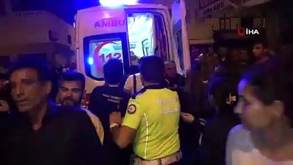 Antalya'da 5 katlı binada çıkan yangında can pazarı