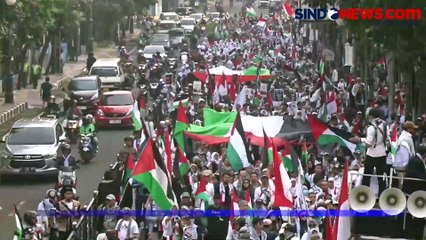 Turun ke Jalan, Ribuan Orang di Bandung Kecam Genosida Israel terhadap Palestina