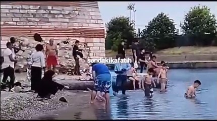 Afrikalılar Samatya’da vaftiz töreni yaptı. İşte istilada son durum
