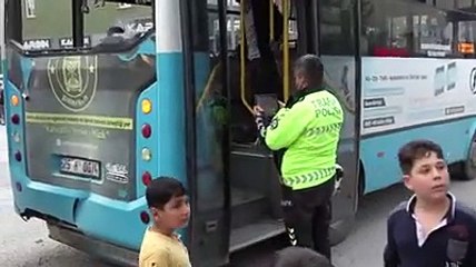 Erzurum'da iki belediye otobüsü çarpıştı. Çok sayıda yaralı var