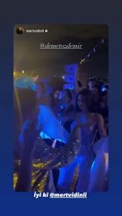 Demet Özdemir kıvrak dansıyla geceye damga vurdu