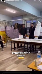 AKP amigosu gibi sandık görevlisi. Bir de tarafsızlık yemini ediyorlar