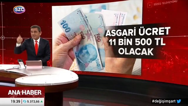 Fatih Portakal asgari ücreti canlı yayında açıkladı
