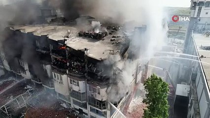 İstanbul’da fabrikada çıkan yangın ikinci gününde söndürülemiyor